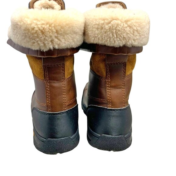 UGG Butte II CWR 109889OK Worchester Brown Waterproof Boots - Picture 7 of 11